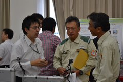 千葉県トラック協会で安全・環境製品展示会開催