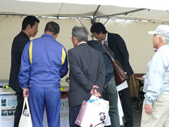 福島県トラック協会トラックの日イベントに出展