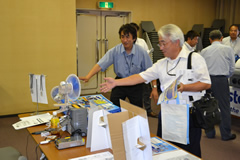 神奈川県トラック協会で「安全機器等」展示・説明会開催