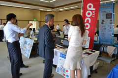 岡山県トラック協会で安全・環境製品展示会開催